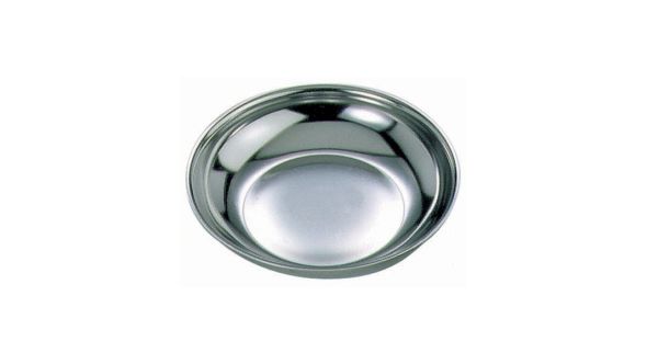 Stainless Steel Round Dish 4" - Genware