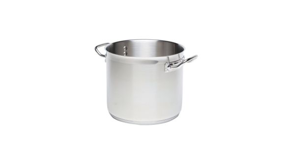 8 Ltr Stainless Steel Stockpot - Genware 1024-08