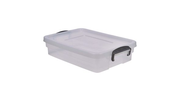 Storage Box 20L W/ Clip Handles - Genware