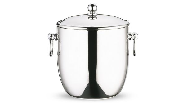 Ice pail SIC-1300S with Curved double wall S/Steel Body 1.3L