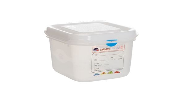 Genware Storage Container 1/6GN - 100mm Deep 1.7L