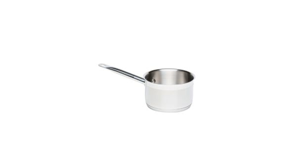 Genware Saucepan (No Lid) 1.1L 14cm Dia 8cm High