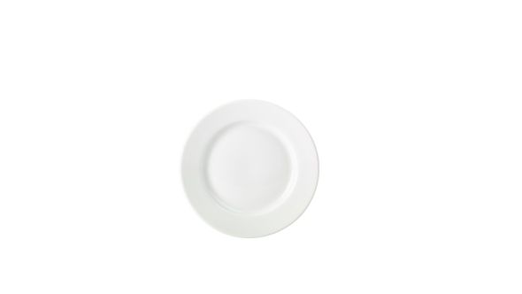 Royal Genware Classic Winged Plate 17cm White