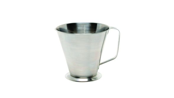 Stainless Steel Graduated Jug 1L/2Pt. - Genware