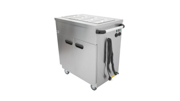 Parry 1894 - Mobile Hot Cupboard & Bain Marie Servery