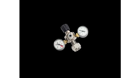 Borg & Overstrom CO2 Twin Gauge Regulator - Set - 193226