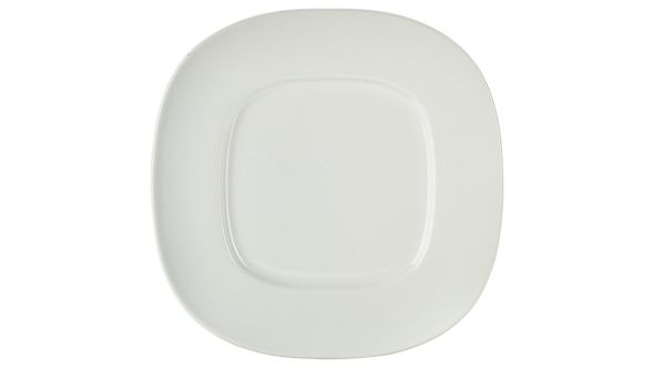 Royal Genware Wide Rim Rounded Square Plate 28cm - 21928