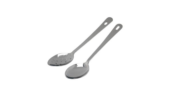 Stainless Steel Serving Spoon 10" With Hanging Hole - Genware