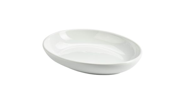 Royal Genware Organic Coupe Plate 25.2 x 19.7cm