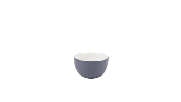 Genware 382118G Porcelain Grey Sugar Bowl 17.5cl/6oz 