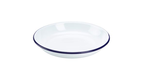 Enamel Rice/Pasta Plate 20cm - Genware