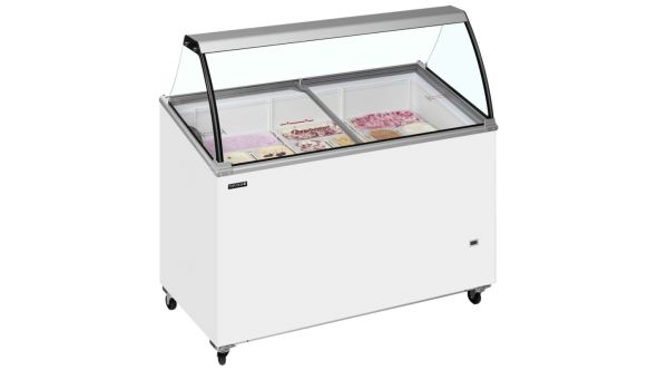 Tefcold IC400SCE Canopy Ice Cream Display Freezer - 9 Tubs