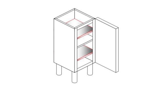 Lincat PSH4 - Additional Shelf for Silverlink 600 Pedestals