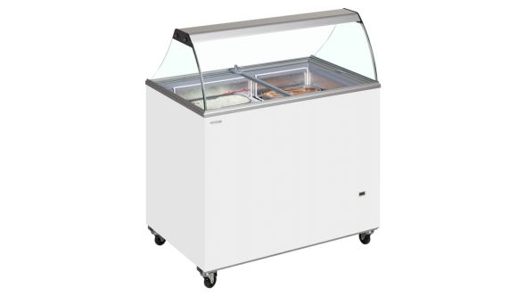 Tefcold IC400SC Canopy Ice Cream Display Freezer - 10  Tubs