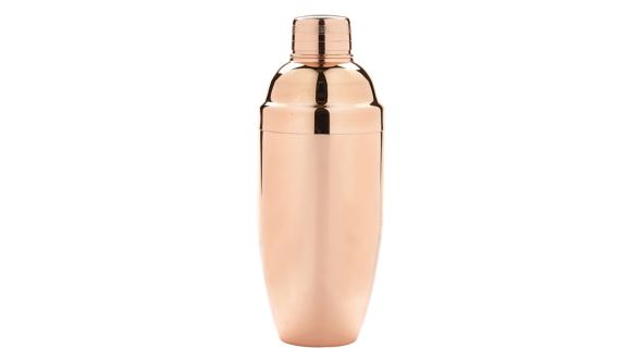 Genware Copper Cocktail Shaker 50cl/17.5oz