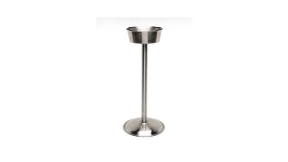 Stainless Steel  Wine Bucket Stand (Satin) 18" - Genware