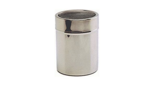 Stainless Steel Shaker With Mesh Top.(Plastic Cap) - Genware