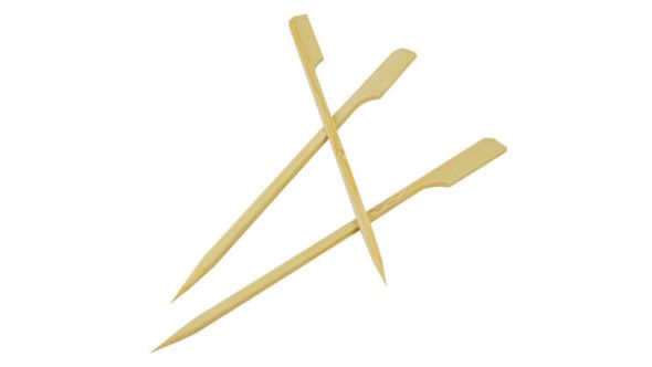 Bamboo Paddle Skewers 9cm Pack of 100