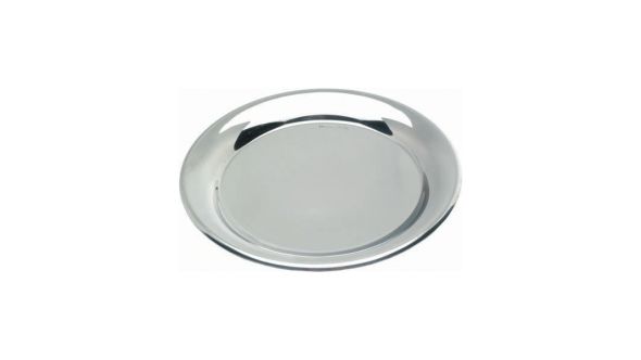 Stainless Steel Tips Tray 5.1/2"Diameter (140mm) - Genware