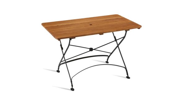 ARCH Rectangular Folding Table Wooden Top Outdoor – ZA.276CT