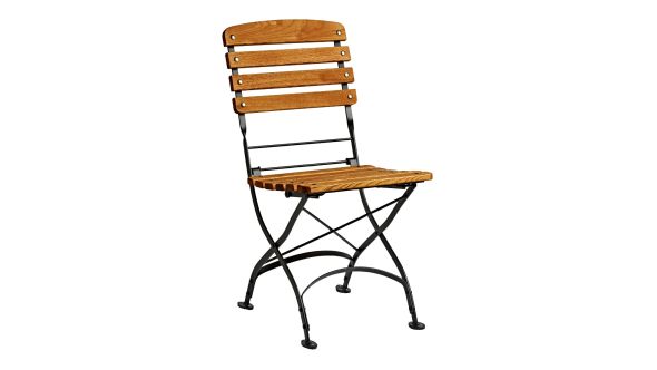 ARCH Folding Side Chair Wood Top Outdoor – ZA.123C