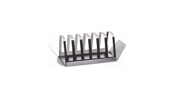 Stainless Steel Boxed Toast Rack & Tray - Genware - Genware