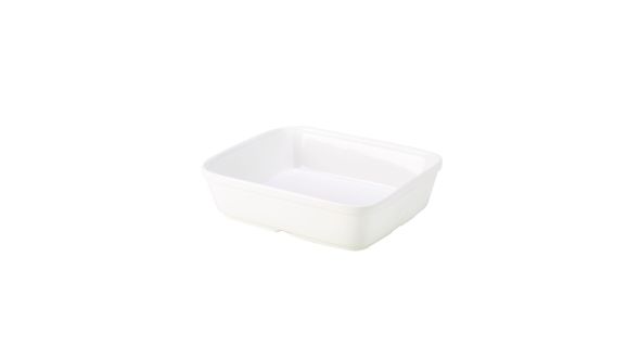 Royal Genware Rect. Roaster 31 x 24cm White