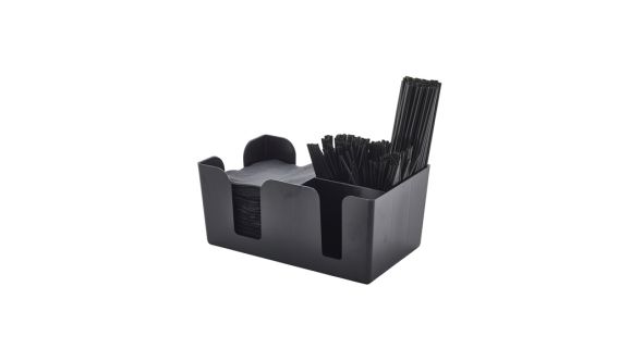 Bar Caddy Black 240X150X110mm - Genware