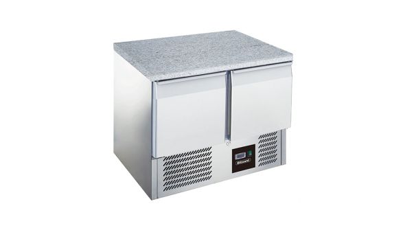 Blizzard BCC2-GR-TOP 240L Refrigerated Prep Counter with Granite Top