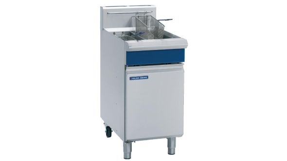 Blue Seal Evolution GT46-P 2 x 13 Ltr Free Standing Twin Fryer - LPG Gas