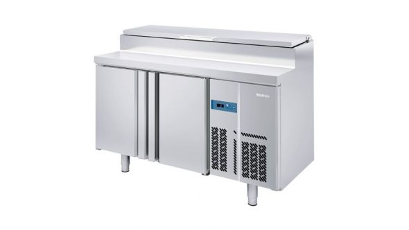 Infrico BMPP1500EN Refrigerated Prep Counter Raised Collar for Gastronorms