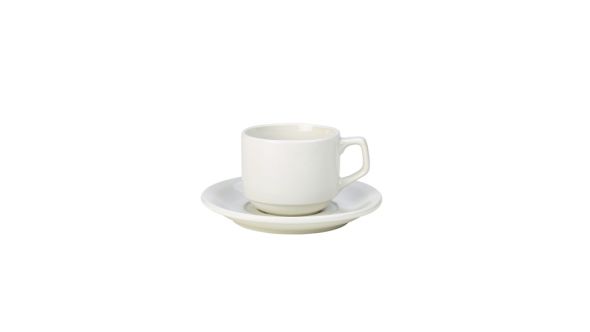 Genware Porcelain Stacking Cup 20cl/7oz