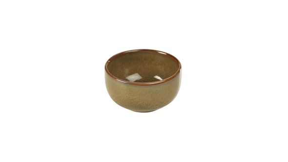 Terra Stoneware Rustic Brown Round Bowl 11.5cm - pk 6