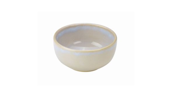 Terra Stoneware Rustic White Round Bowl 11.5cm - pk 6