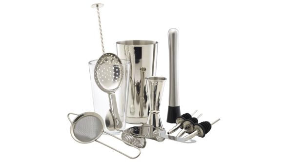 Genware Cocktail Bar Kit 11pcs - CBK1