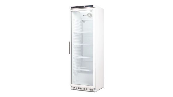 Polar CD087 Upright Display Fridge 400 Ltr