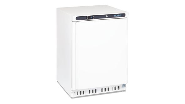 Polar CD611 Undercounter Freezer White 140Ltr