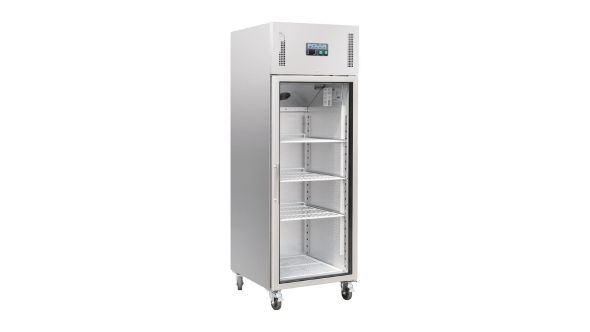 Polar CW197 Upright Glass Door Gastro Refrigerator 600Ltr