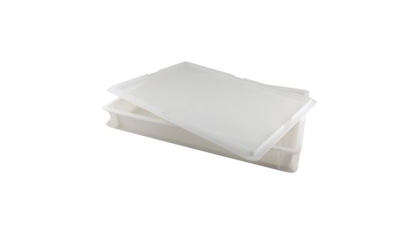 Dough Box 60X40X7.5cm 14Lt Cap White - Genware