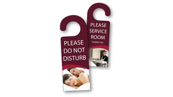 New Do Not Disturb / Please service Room Door Hangers. Pack of 10