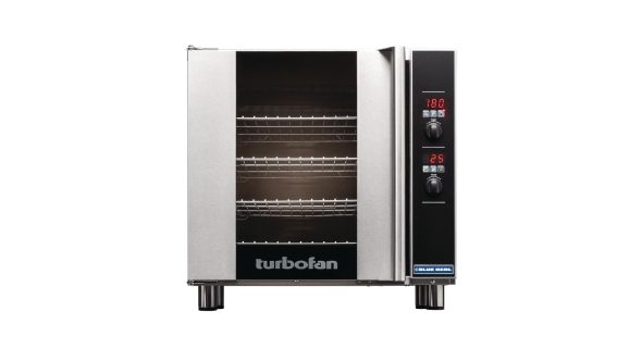 Blue Seal Turbofan E32D4 - Electric Convection Oven 4 Tray Digital