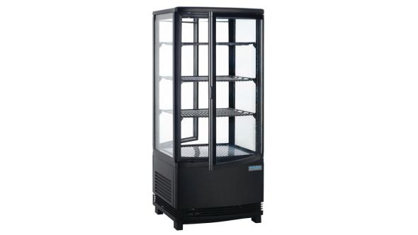 Polar DP288 - Chilled Display Unit Black - 86Ltr