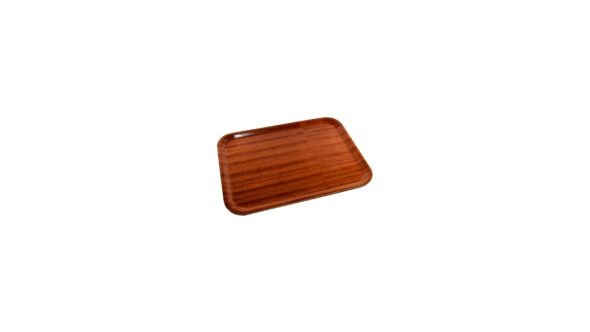 Darkwood Mahogany Tray 600 x 450mm - Genware