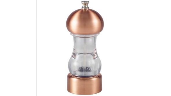 Copper & Acrylic Salt/Pepper Grinder 14cm