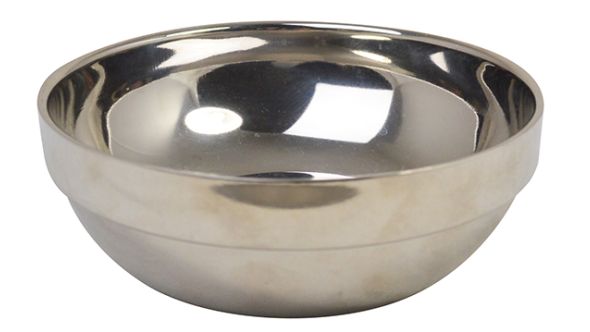 Stainless Steel Double Walled Bowl 16cm 17.5oz