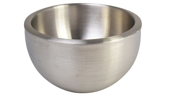 Stainless Steel Double Walled Salad Bowl 15cm