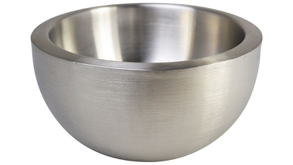 Stainless Steel Double Walled Salad Bowl 25cm