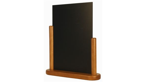 Chalk Table Board 21X30cm Large Teak - Genware