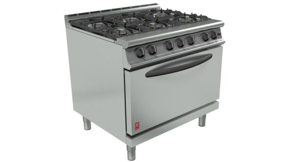 Falcon Dominator Plus G3101D Commercial Gas Range 6 Burner - Natural Gas