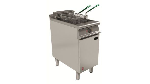 Falcon Dominator E3840 Freestanding Electric Fryer - Single Tank 2 Baskets